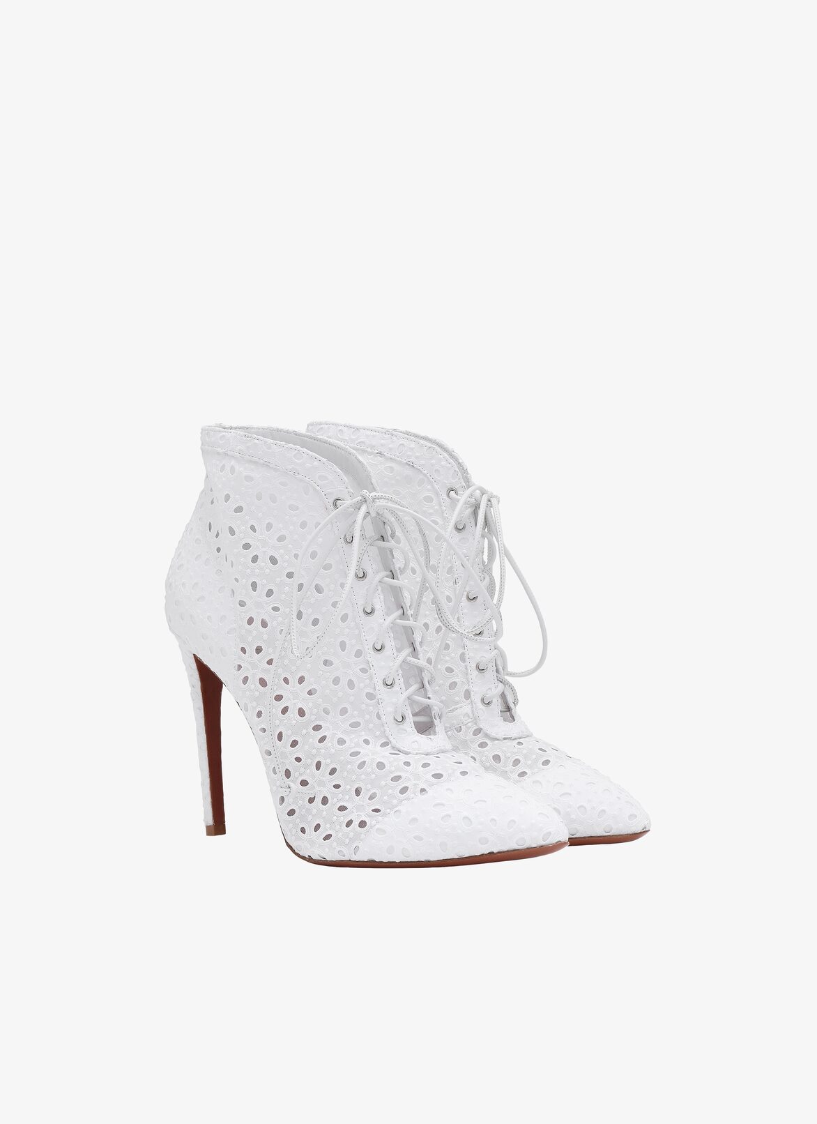 Ankle Boots ALAÏA WHITE ANKLE BOOTS